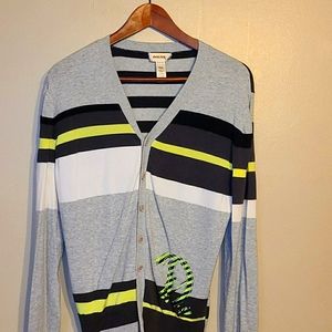 Button up V-neck Diesel sweater